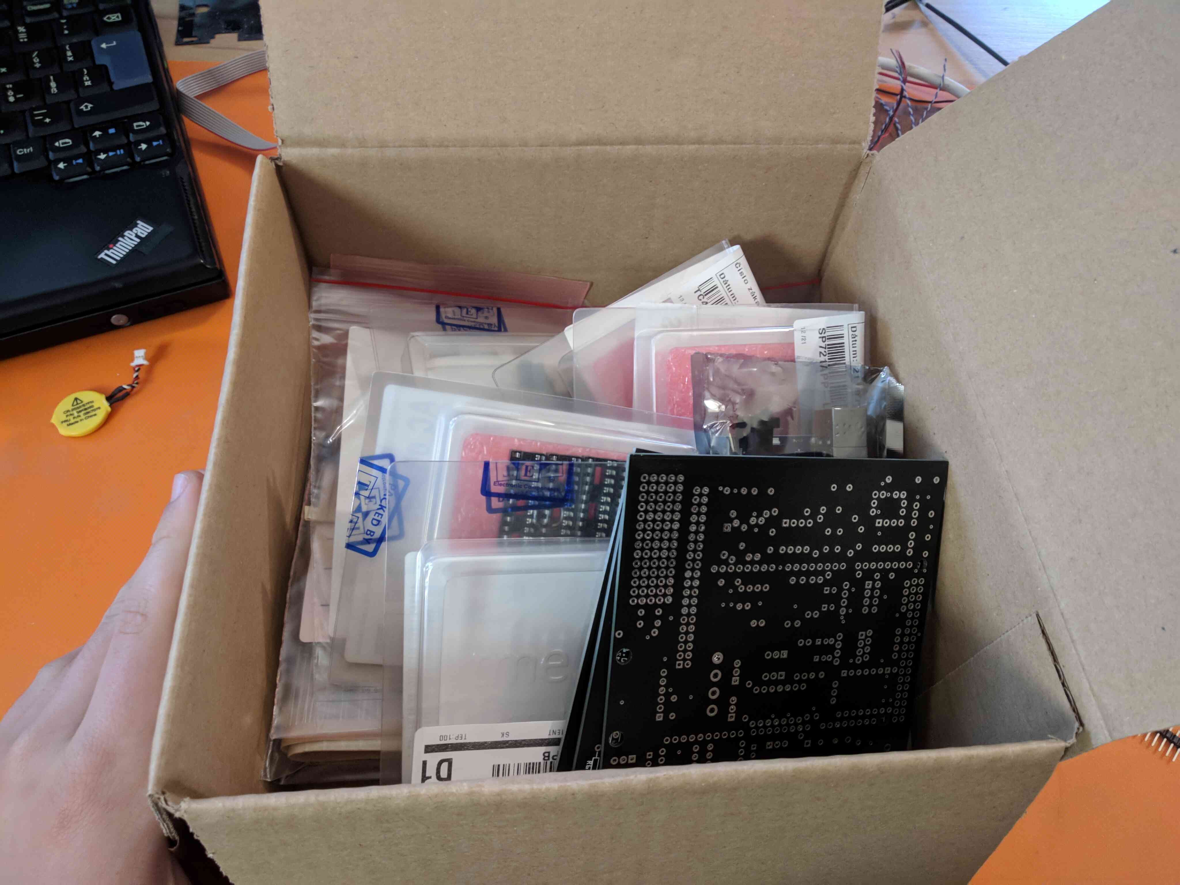 Box of parts